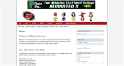 Desktop Screenshot of cbcsportsonline.com